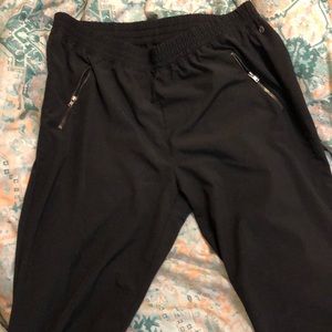 Swishy joggers